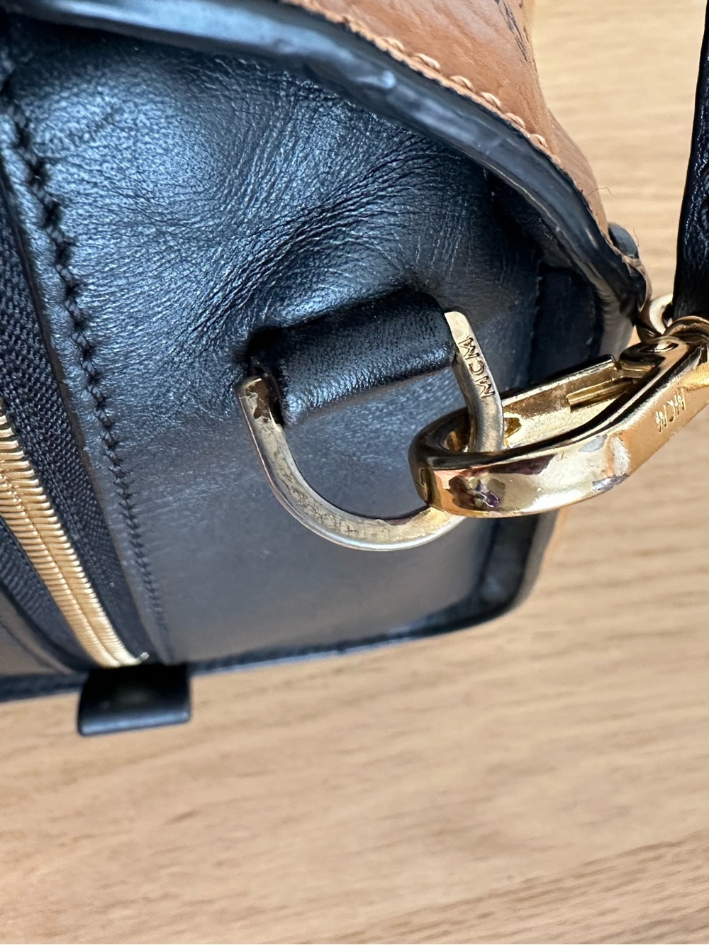 MCM Boston bag with COA - Picture 13 of 16